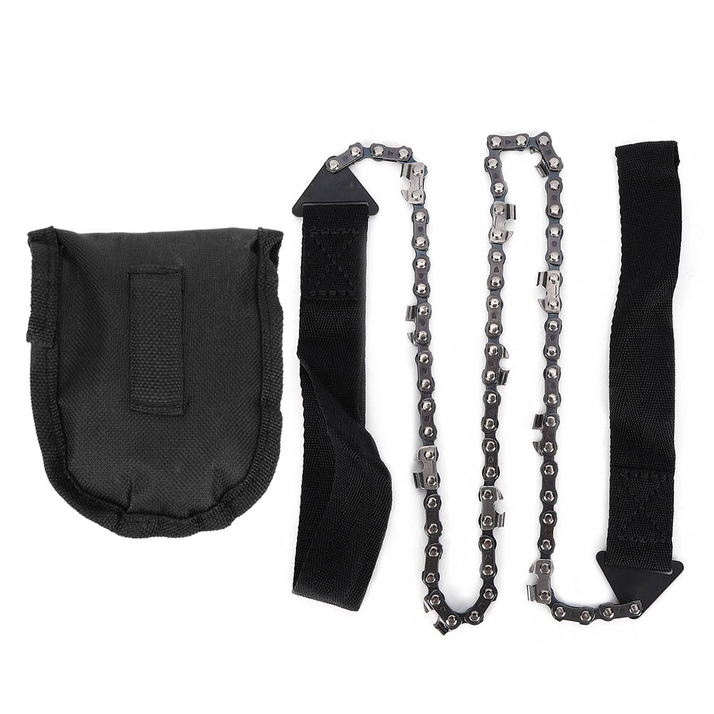 Scie À Chaîne Portable De Survie En Extérieur, Outil De Poche Pour Le Jardin, Les Situations D'Urgence, Le Camping Et La Randonnée