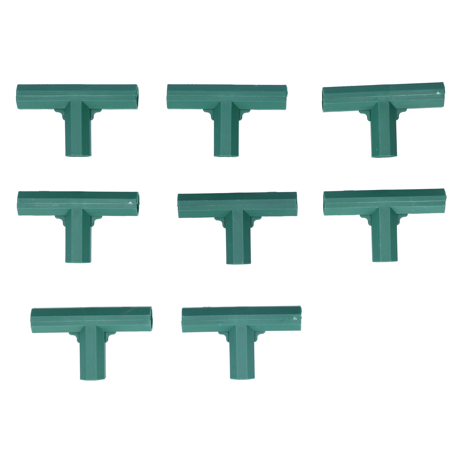 Lot De 8 Connecteurs En T Pour Tuteurs De Jardin De 16 Mm