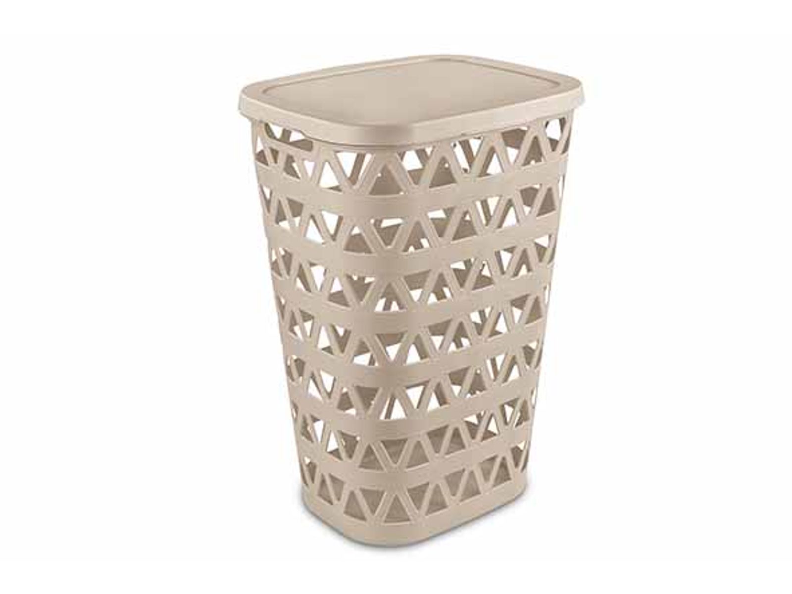 Beige Wäschekorb 55 L