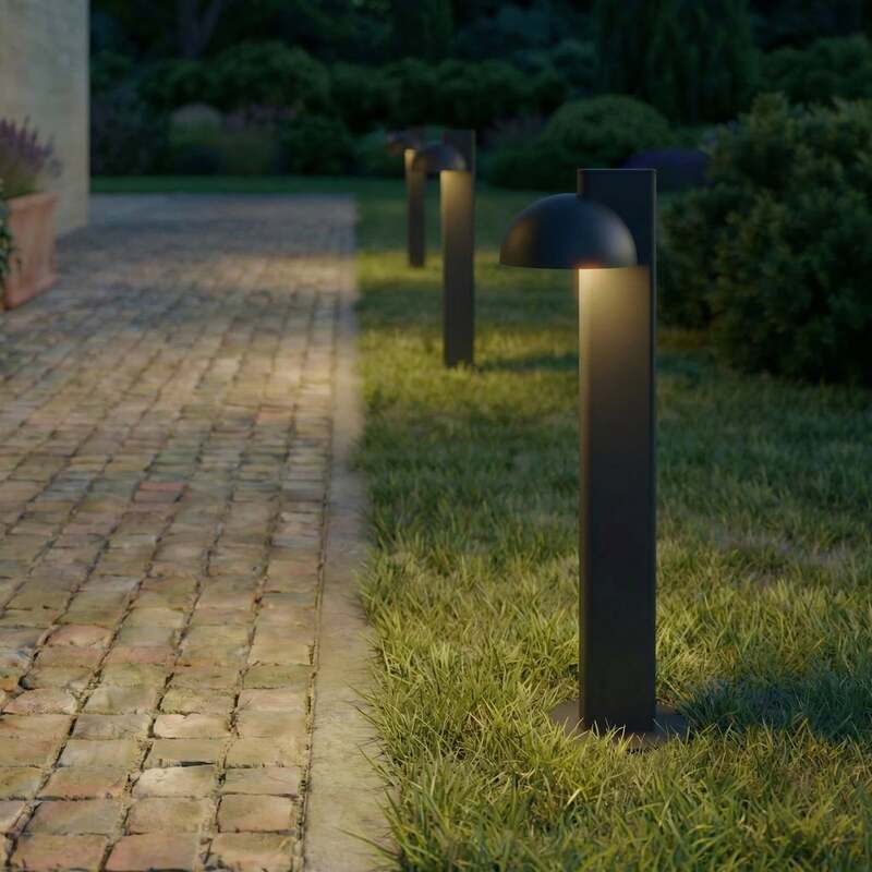 [gebraucht] B-ware Lucande Wegeleuchte Außenleuchte Led Wegelampe Velira Schwarz Gartenleuchte