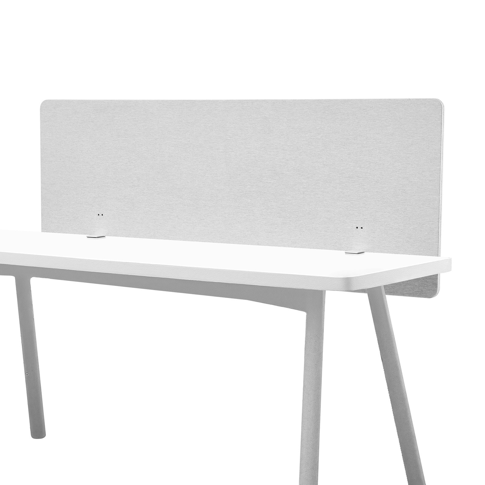 Trennwand Schreibtisch, Sichtschutz, 1524x610 Mm, Zum Anklemmen, Schallschutz Aus Pet, Raumtrenner Für Arbeitsplätze Mit 2 C-klemmen Für Büro, Arbeitsplätze, Bibliothek