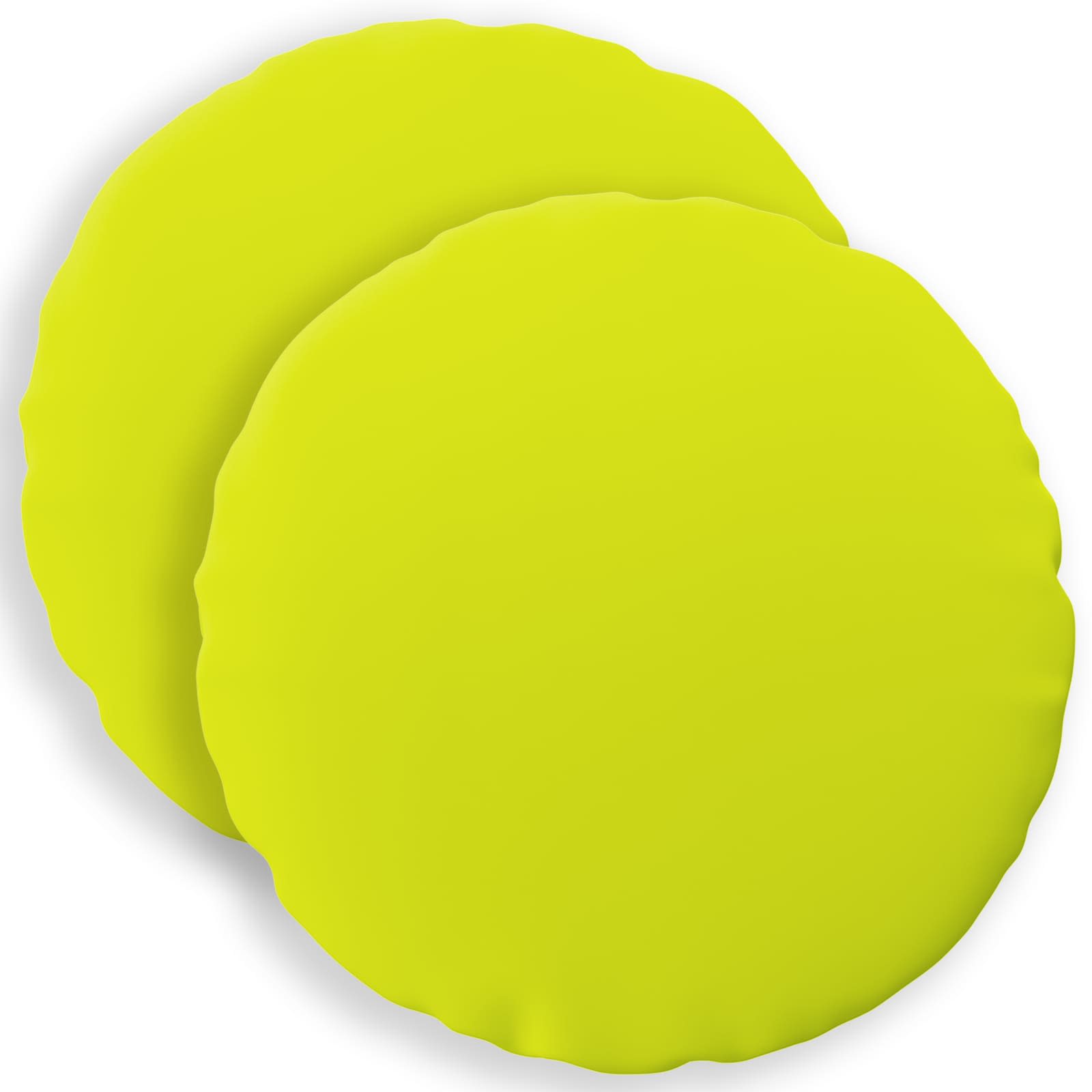 Kissen 2 Stk. Heerlen Hellgrün Ø 60 Cm Polyester Vidaxl