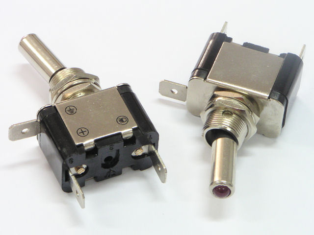 Asw-07d-r Schalter 12v 20a Mit Roter Ein-/aus-diode, 5 Stück