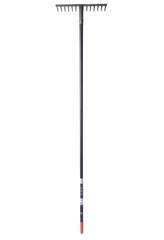 Stahl-gartenrechen, 14 Zinken, Mit Einem 150 Cm Langen Stiel