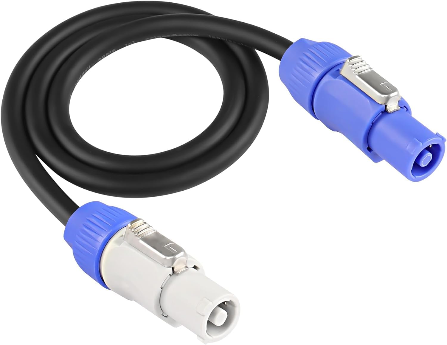 Powercon Eingangs-/ausgangskabel – 1 Meter – Pvc Und Kupfer – Ip65-verriegelung – Bühnenbeleuchtung