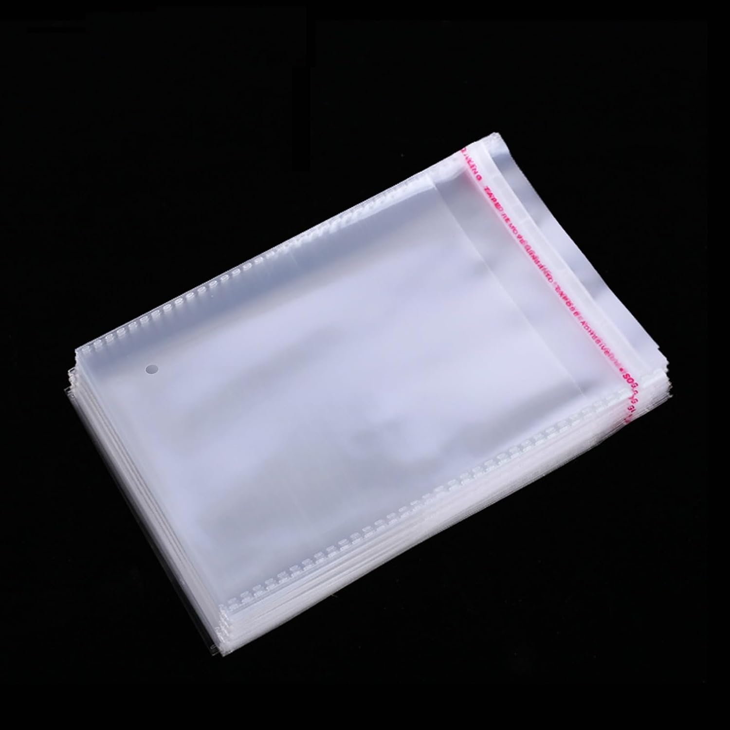 Transparente A3-beutel – 50 Stück – Zellophan – Klebeverschluss – Für Geschenke Und Lebensmittel – 32 X 44 + 4 Cm