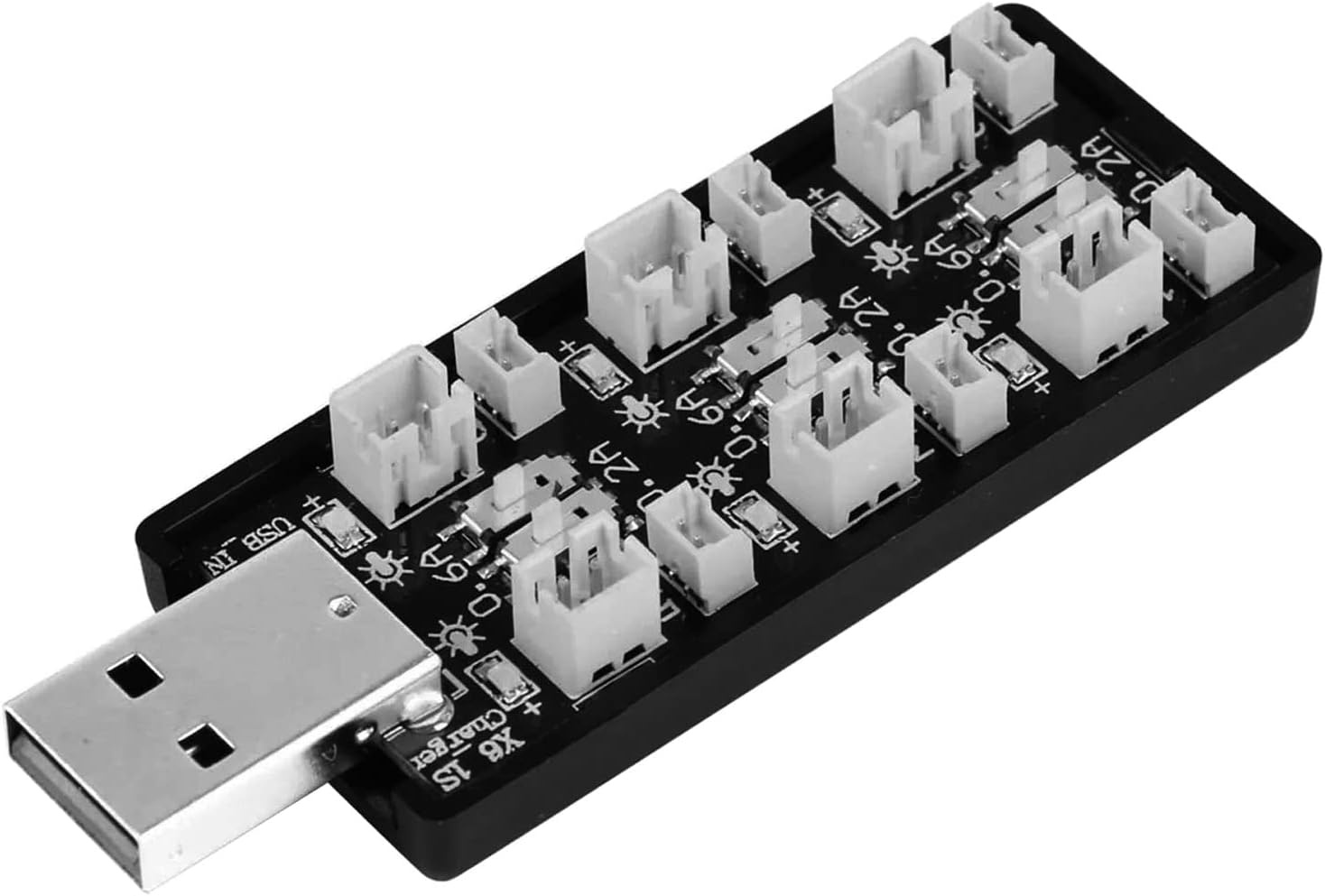 6-kanal-usb-ladegerät – 1s Lipo 3,7 V – Jst Ph 2.0- Und Micro 1,25-anschlüsse – Für Rc- Und Modellflugzeuge