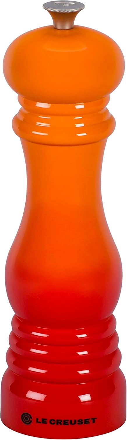 Pfeffermühle – 1 Stück – Abs Und Keramik – Verstellbar – Für Küche Und Tisch – Vulkanschwarz