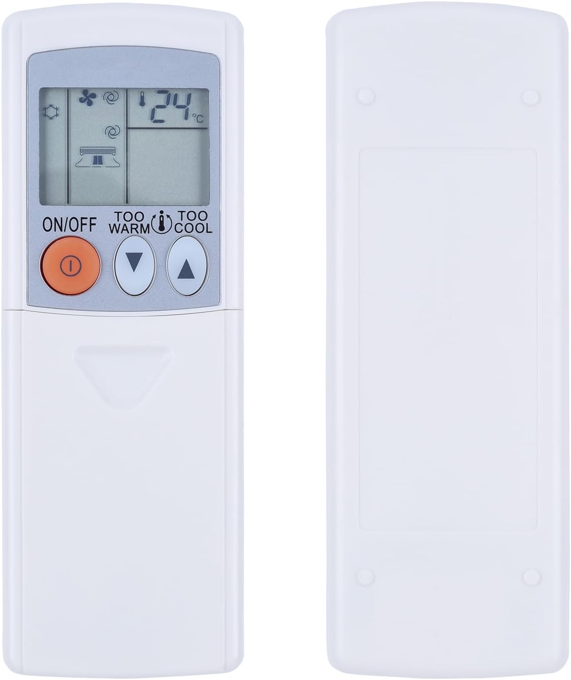 Fernbedienung Für Klimaanlage – 1 Stück – Robustes Abs-kunststoffgehäuse – Kompatibel Mit Mitsubishi – Keine Justierung Erforderlich – Für Wohn- Und Schlafzimmer – Modell Kd06es, Schwarz