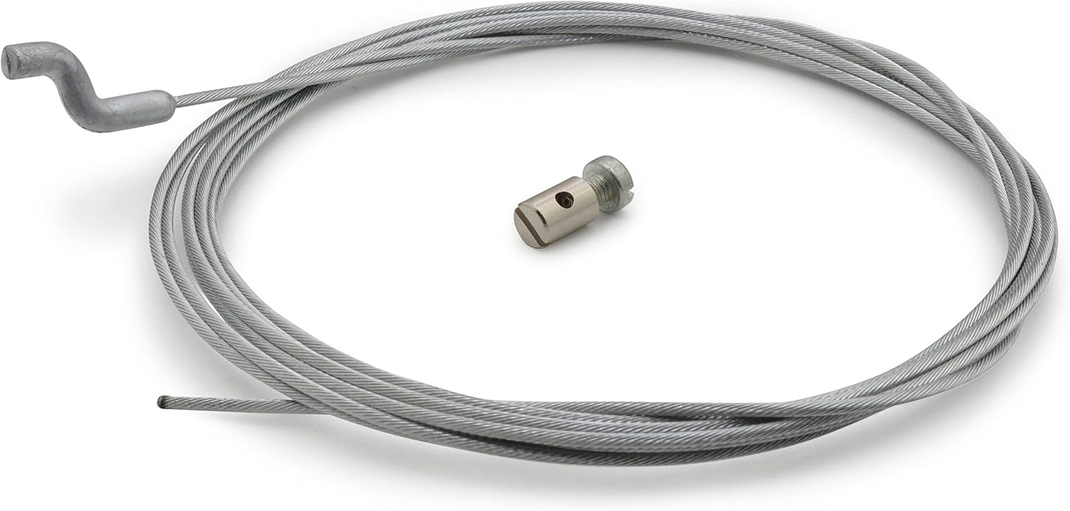 Flexibler Gaszug – 1 Stück – Stahl Mit Z-spitze – Motorreparatur – Rasenmäher/freischneider – Ø 1,5 Mm, L 2,5 M