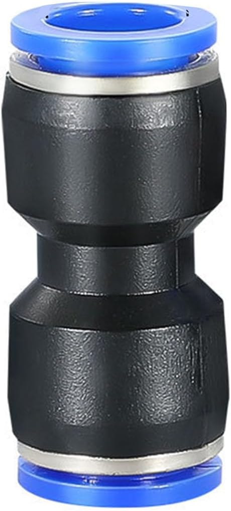 Pneumatikverschraubungen – 20er-pack – Metall Und Kunststoff – Schnelle, Werkzeuglose Verbindung – Industrie Und Heimwerkerbedarf – 16 Mm X 16 Mm