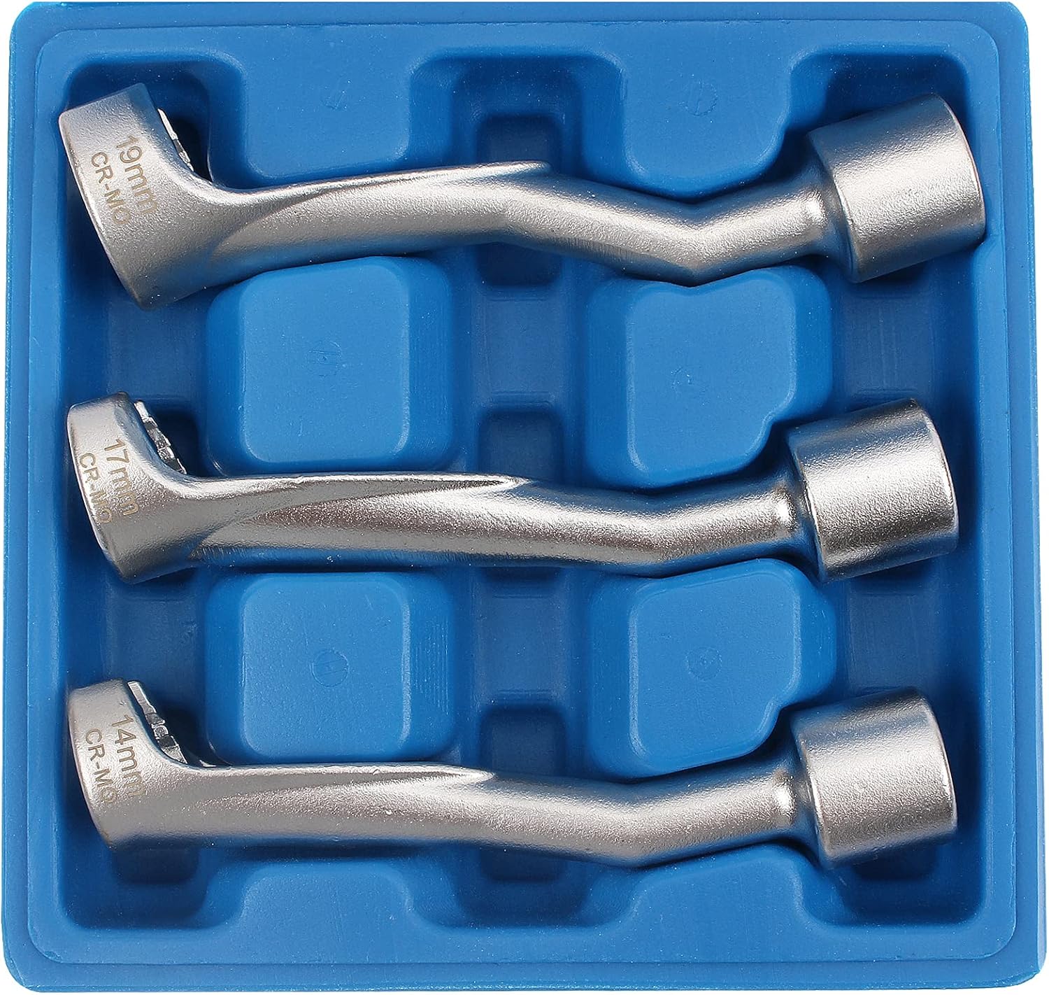 Spezielle Diesel-einspritzschlüssel – 3er-set – Chrom-molybdän-stahl – 14–19 Mm Sechskantöffnung – Kfz-mechaniker – 1/2 Zoll