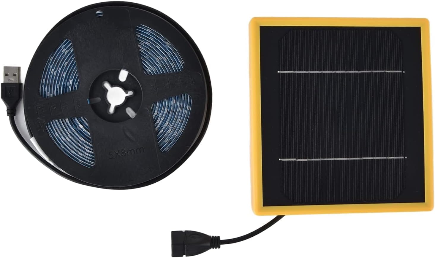 Solar-led-lichtleiste – 2 M – Silikon Und Kunststoff – Vollspektrum Für Optimales Pflanzenwachstum – Gewächshaus- Und Innenbereichsnutzung – 2 Meter