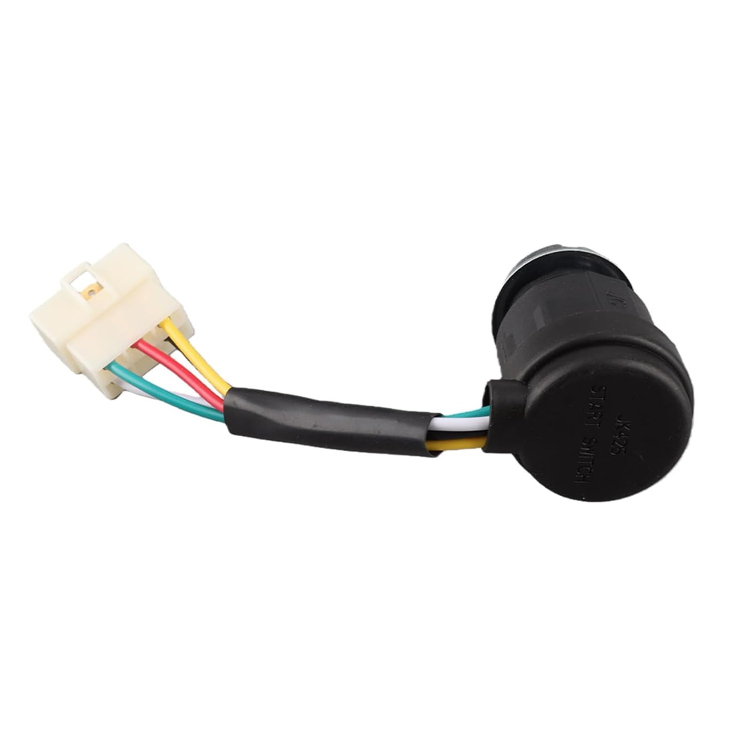 Zündschalter – 1 Stück – Verstärkter Kunststoff – 5-adriger Anlasser Mit 2 Schlüsseln – Für Pinnenmotoren 178f Und 186f – Standard Schwarz