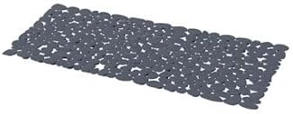 Rutschfeste Badematte – 1 Stück – Strapazierfähiges Pvc – Sicherheit Und Komfort – Badezimmer – Mitternachtsblau, 70 X 33 Cm