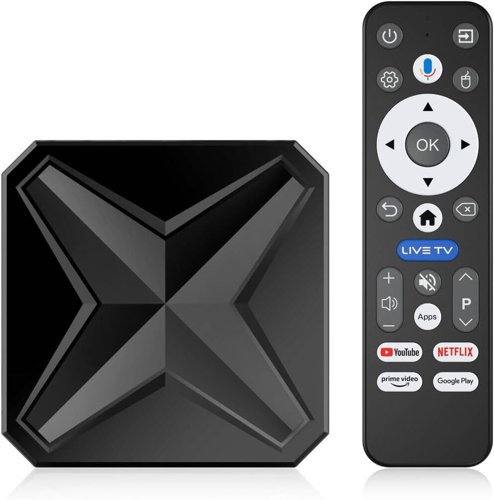 Android Tv Box – 1 Stück – Rk3518 – 8k Ultra Hd – Wifi 6 Und Bluetooth 5.4 – 2 Gb Ram, 16 Gb Rom