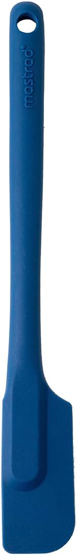 Halbspatel – 1 Stück – Silikon – Hitzebeständig Bis 300 °c – Für Gebäck Und Glasur – Blau