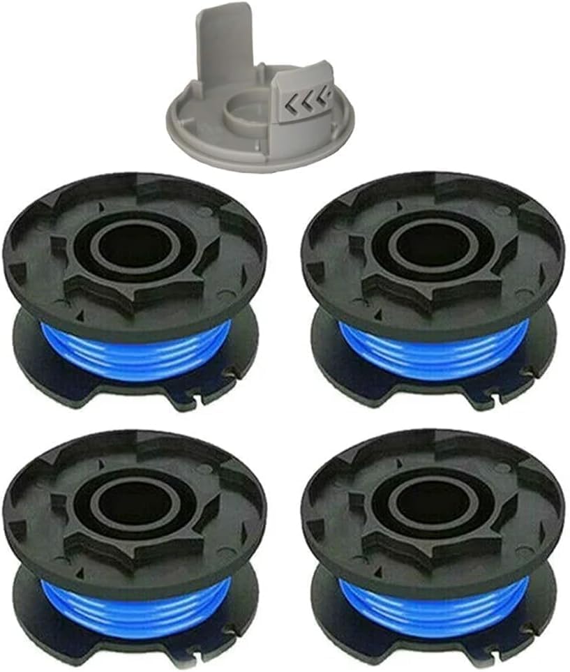Trimmerfadenspulen – 4er-pack – 1,65 Mm Nylon – Automatisches Zuführungssystem – Für Ryobi One+ 18 V, 24 V, 40 V – 3,4 M Pro Spule
