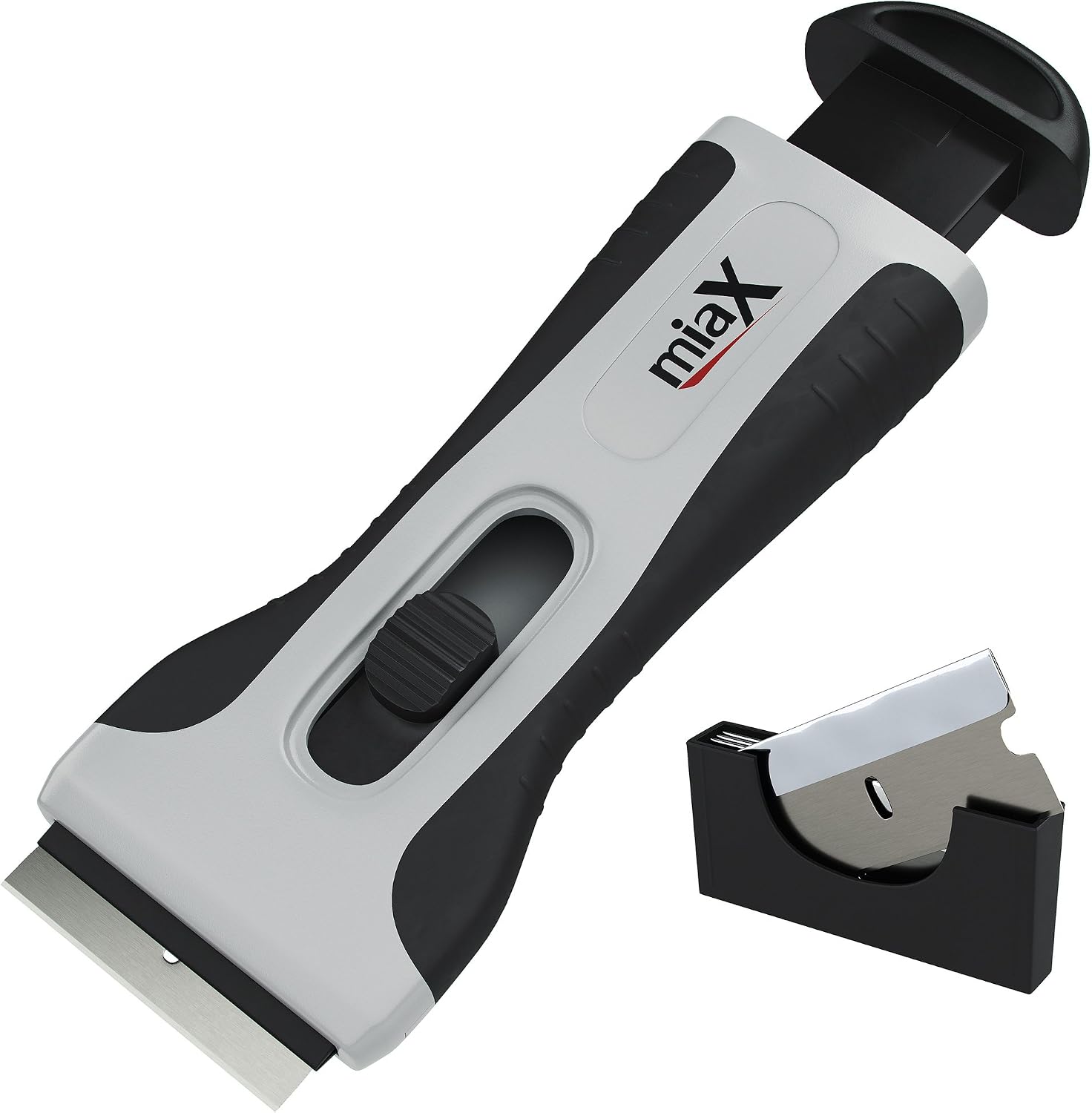 Keramik-kochfeldschaber – 1 Stück – Stahl Und Kunststoff – Integrierte Klingen – Für Küche Und Haushalt – Ergonomischer Griff