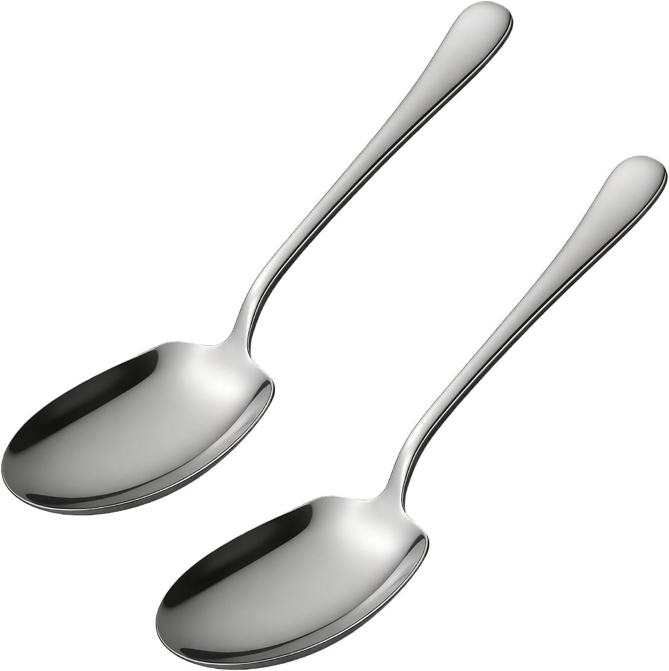 Löffel – 1 Stück – Rostfreier Edelstahl – Ergonomischer Griff – Für Profi- Und Hobbyküche – Spülmaschinenfest