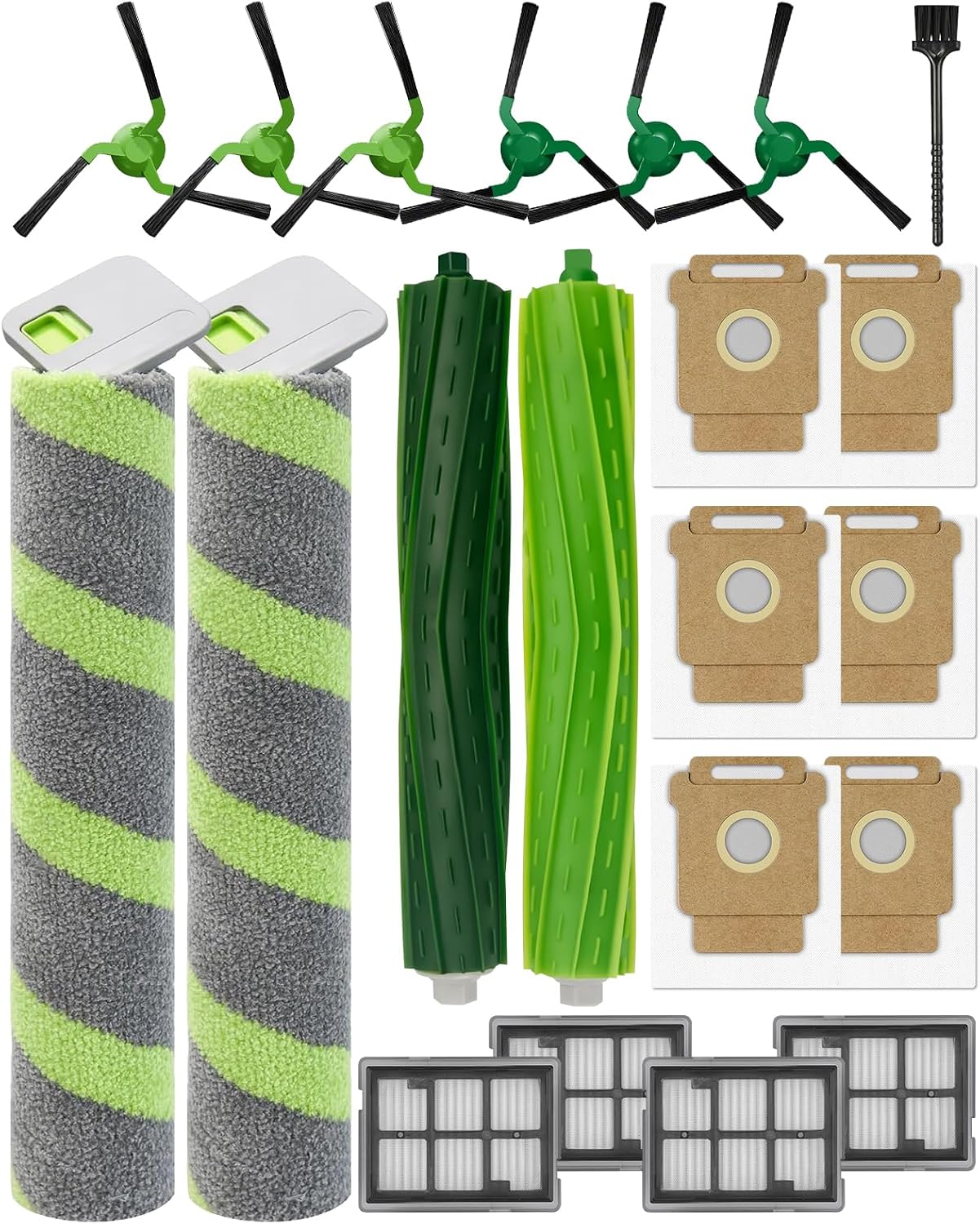21-teiliges Set Für Roomba Max 705/706 – Bürsten Und Filter – Gründliche Reinigung Von Hartböden Und Teppichen – Ersatzteile
