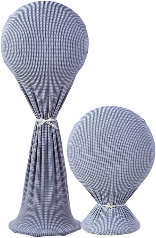 Ventilatorabdeckung – 2er-pack – Hellgraues Polyester – Staub- Und Feuchtigkeitsabweisend – Für Zuhause Und Büro – Größen 16 Und 18 Zoll