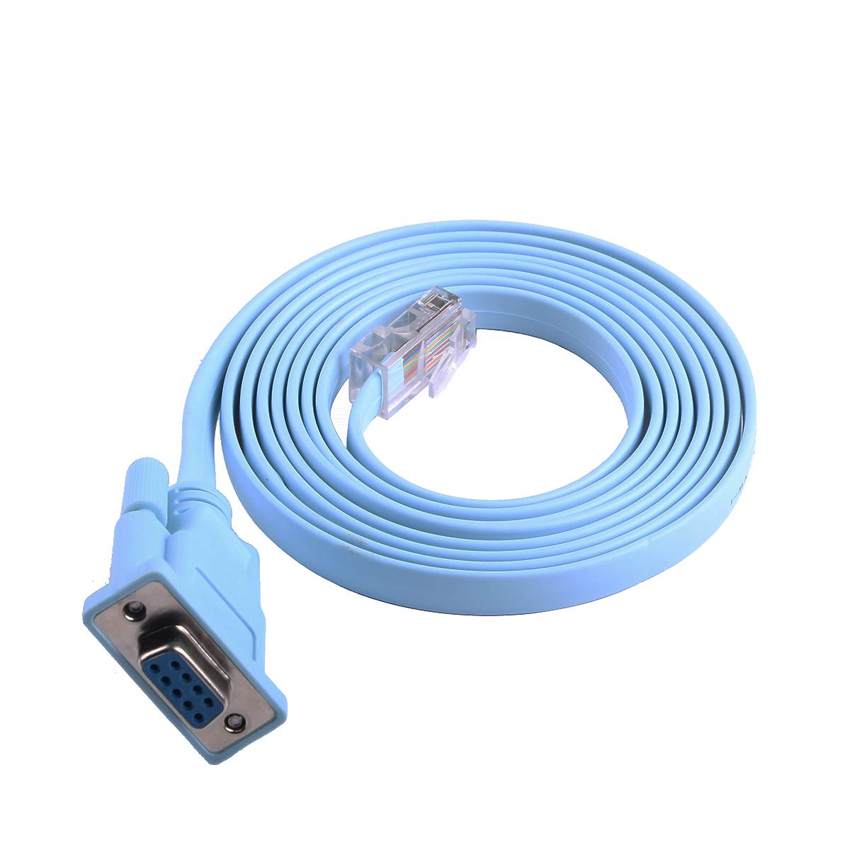 Db9-auf-rj45-netzwerkkabel – 1 Stück – Rs232-kabel – Plug & Play – Für Router Und Switch – 1,8 M
