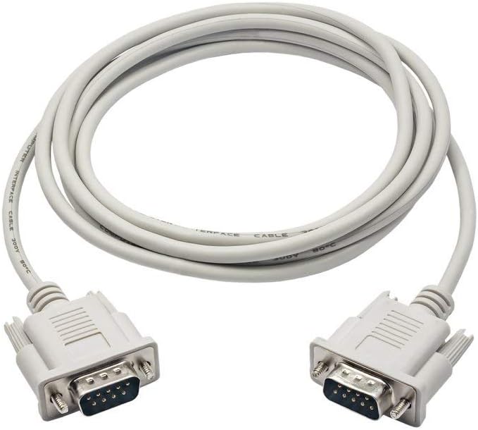 Rs-232-kabel – 1 Stück – Db9-stecker Auf Stecker – Datenkommunikation – 2 M