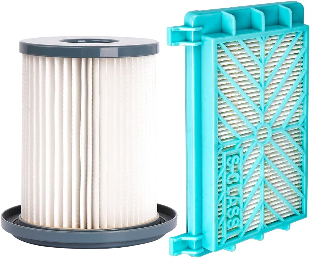 Luft- Und Hepa-filter – 2er-pack – Filterpapier – Hohe Effizienz – Für Philips Staubsauger
