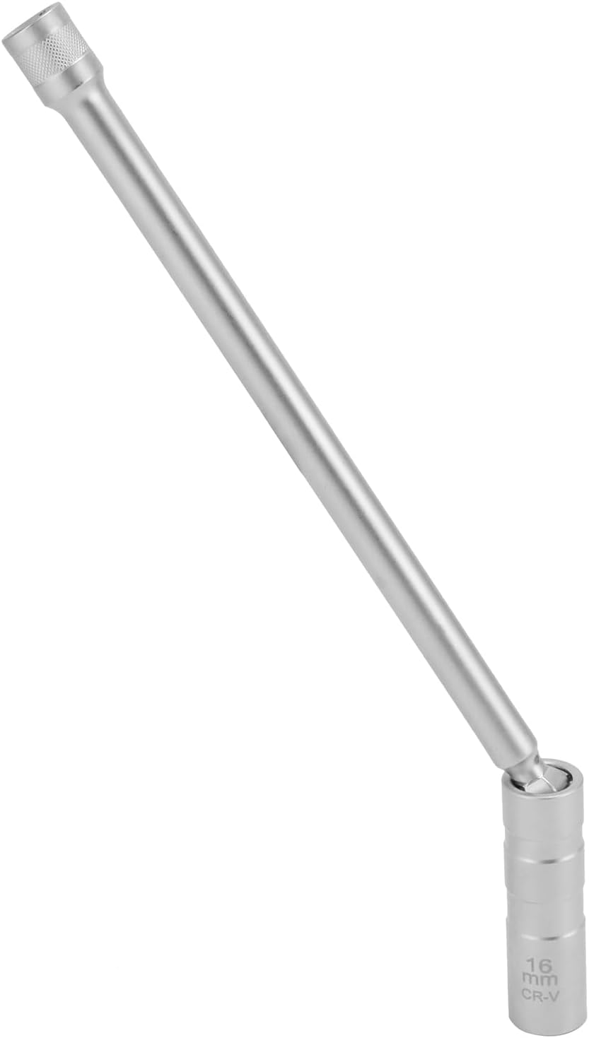 16-mm-zündkerzenschlüssel – 1 Stück – Kohlenstoffstahl – 360°-magnetnuss – Tiefer Antrieb – Langer Schaft
