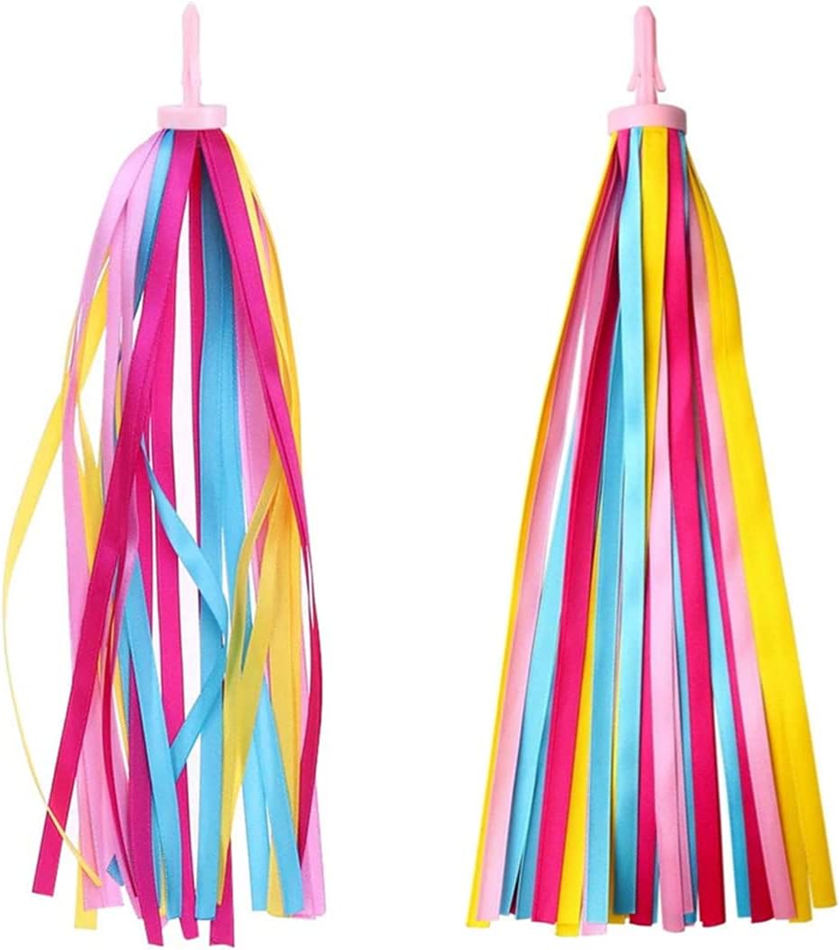 Fahrradlenkerbanner – 1 Paar – Nylon Und Polyester – Bunte Dekoration – Für Jungen Und Mädchen – 25 Cm