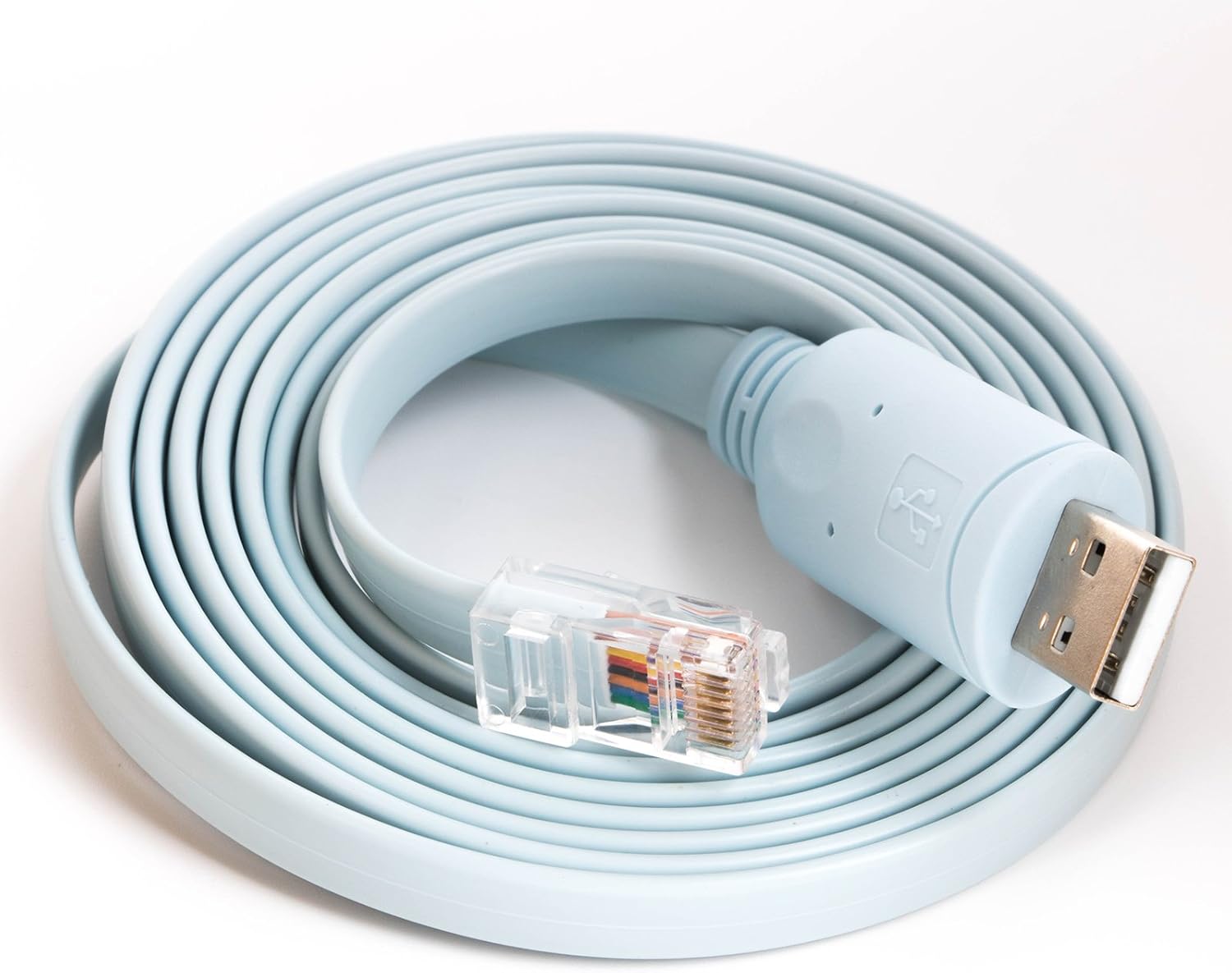 Usb-auf-rj45-konsolenkabel – 1 Stück – Ftdi Ft232rl – Rs232-seriellanschluss – Cisco-router – 1,8 M