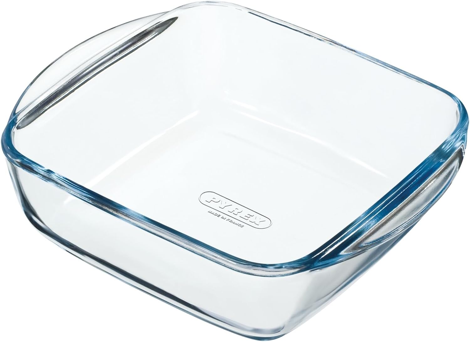 Quadratische Auflaufform – 1 Stück – Borosilikatglas – Für Gleichmäßiges Garen Im Airfryer – Für Fleisch Und Gemüse – 20 X 17 Cm