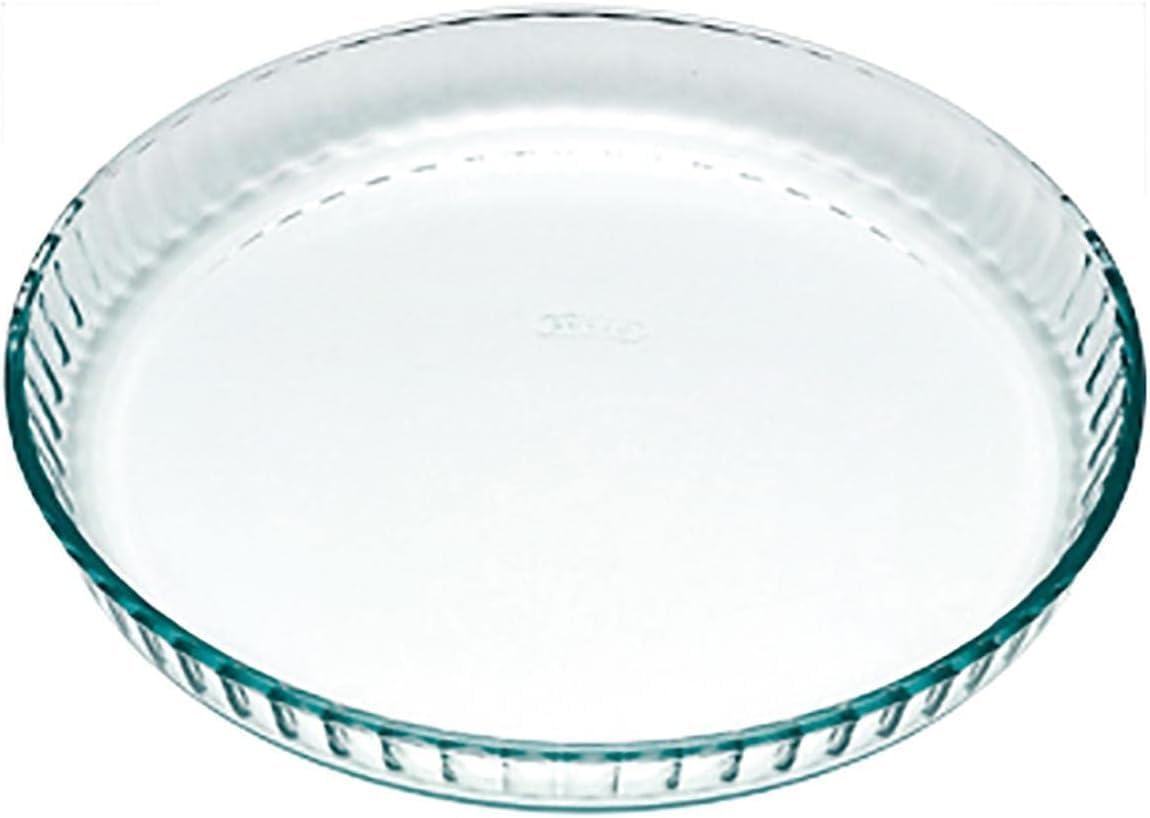 Glas-kuchenform – 1 Stück – Borosilikatglas – Temperaturbeständig – Mikrowellengeeignet – 25 Cm