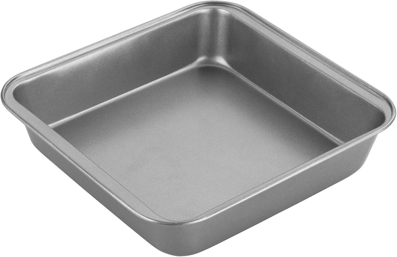 Quadratische Kuchenform – 1 Stück – Kohlenstoffstahl – Antihaftbeschichtung – Für Kuchen Und Herzhafte Gerichte – 23 X 23 Cm