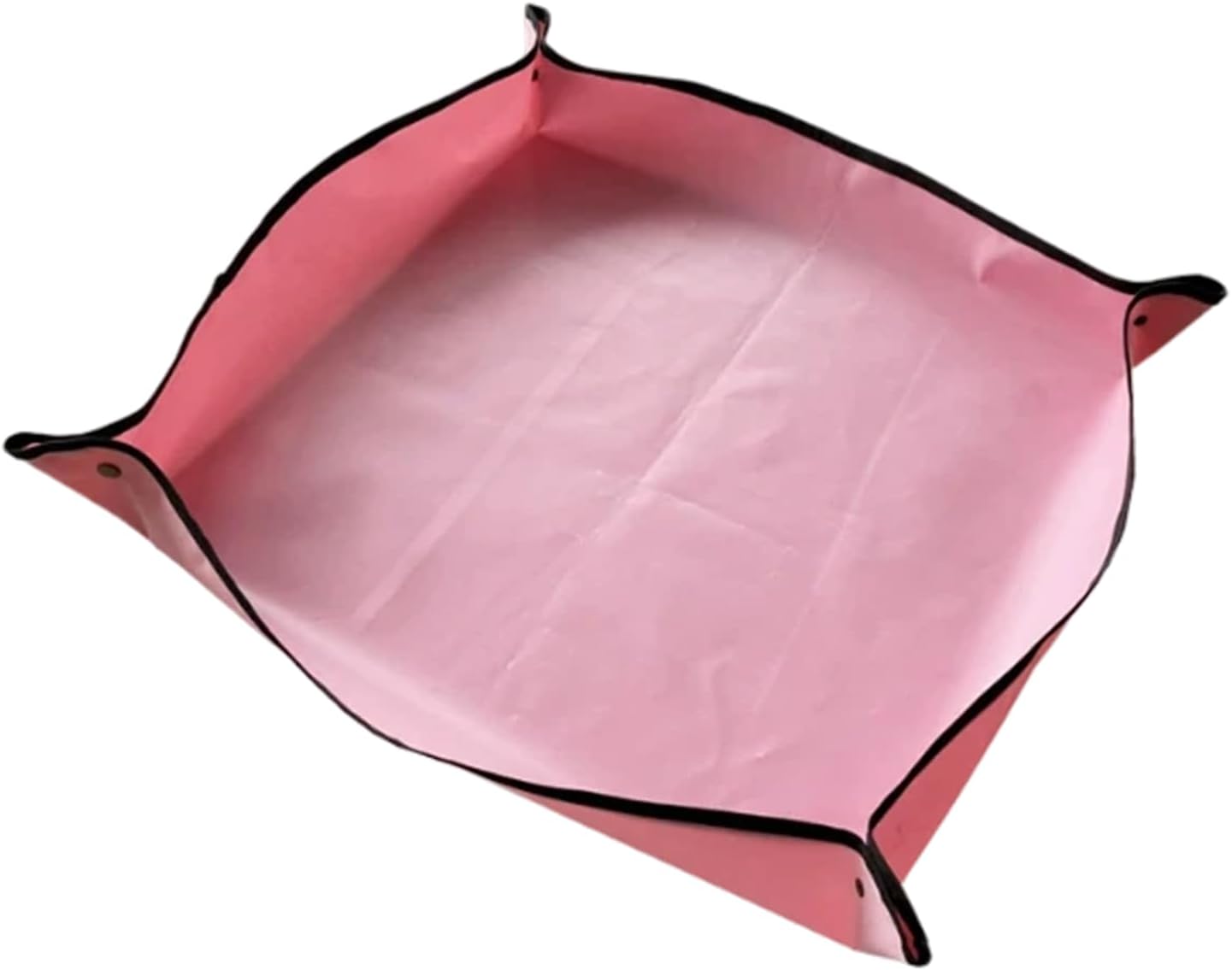 Pflanzmatte – 1 Stück – Oxford-gewebe – Wasserdicht Und Faltbar – Für Drinnen Und Draußen – 75 X 75 Cm, Rosa