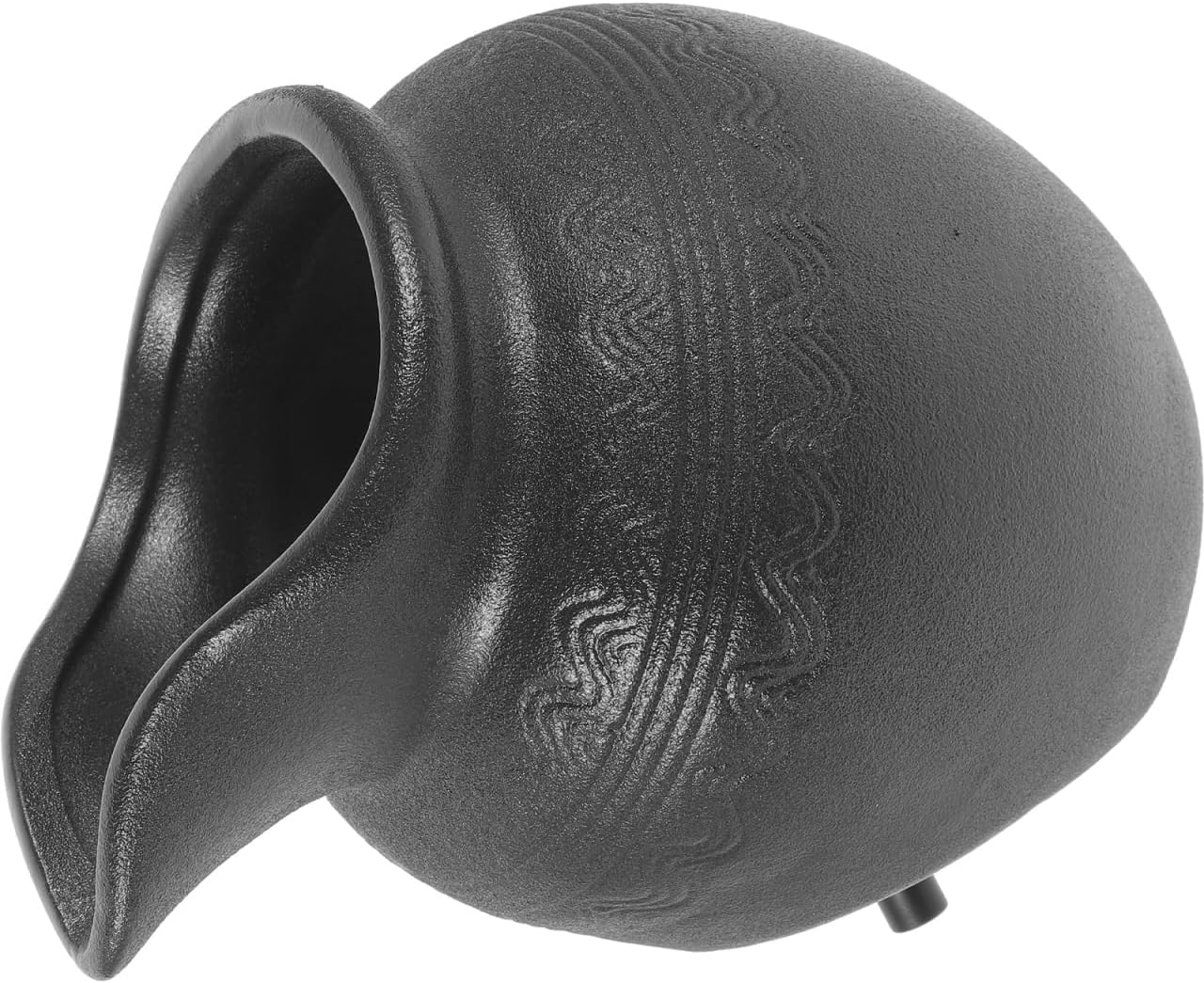 Dekorativer Brunnen – 1 Stück – Amphorenform, Keramik – Zirkulierender Wasserfall – Garten, Terrasse, Teich – 14 X 11 X 11 Cm