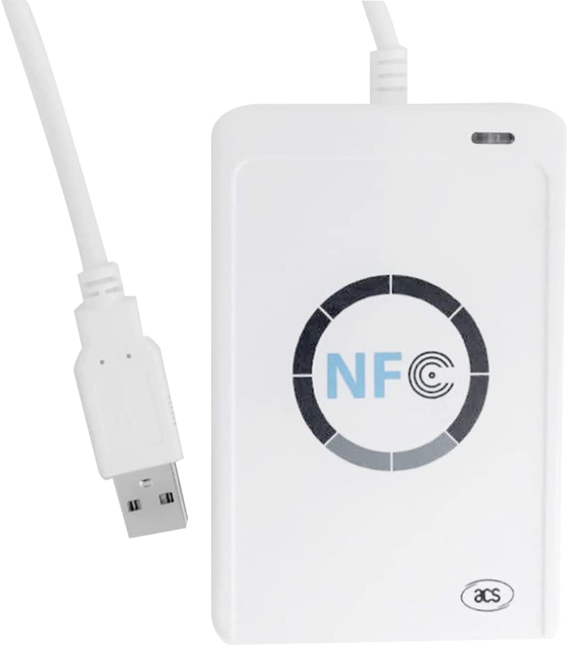 Nfc-lesegerät Acr122u – 1 Stück – Usb – Mifare- Und Felica-kompatibel – Authentifizierung Und Zahlung – Schwarz