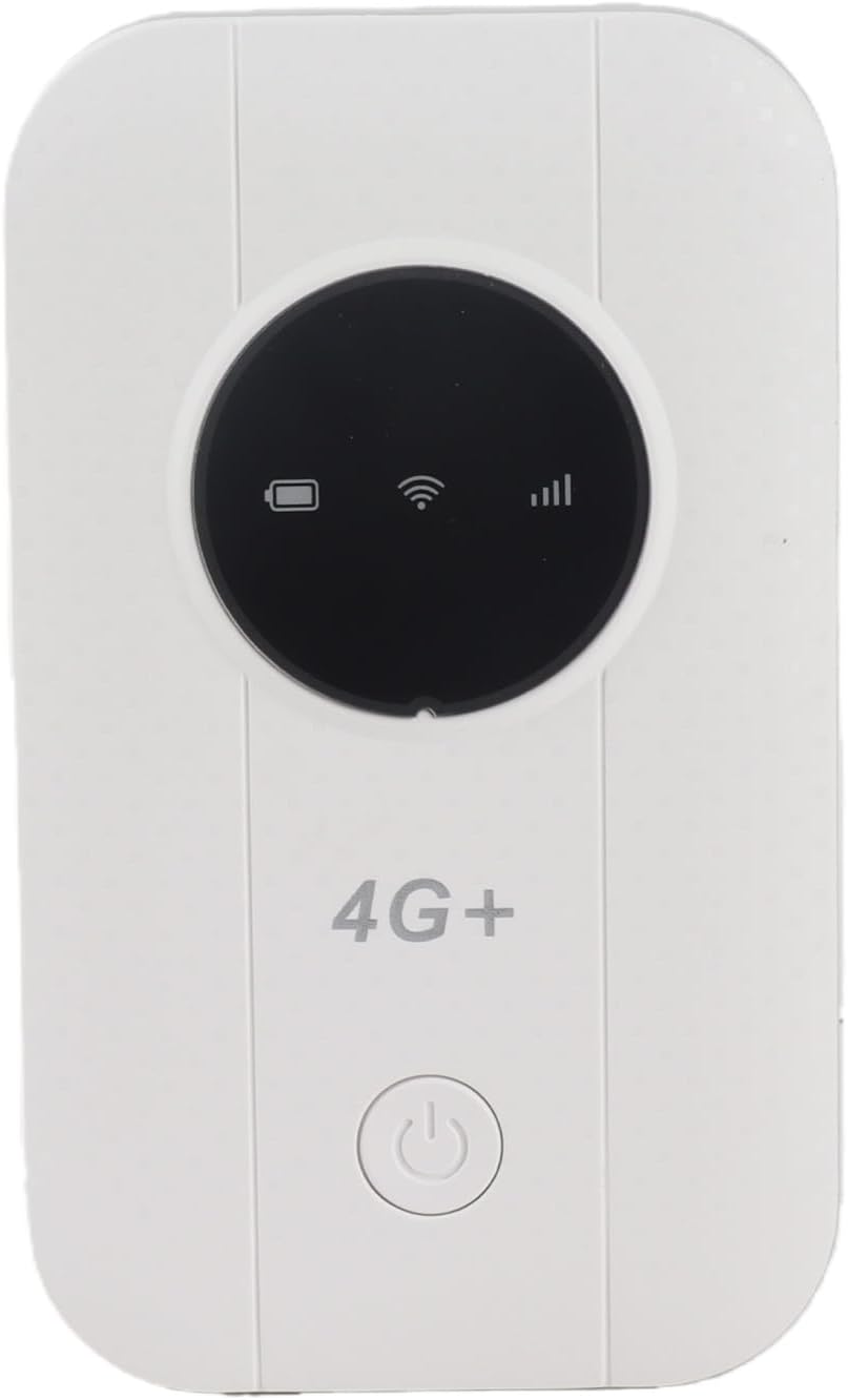Tragbarer Wlan-router – 1 Stück – Kunststoff – 300 Mbit/s Geschwindigkeit – Ideal Für Reisen Und Camping – Schwarz