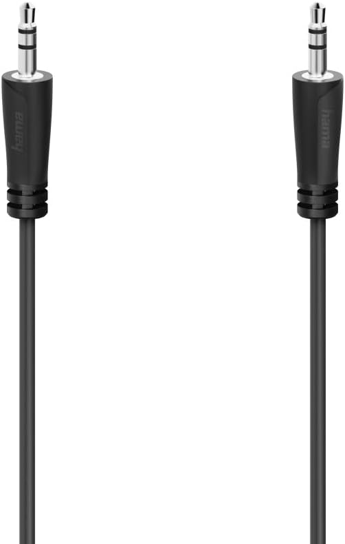 3,5-mm-klinkenkabel (stecker Auf Stecker) – 1 Stück – Schwarz – Stereo-audio – Für Auto Und Kopfhörer – 1,5 M