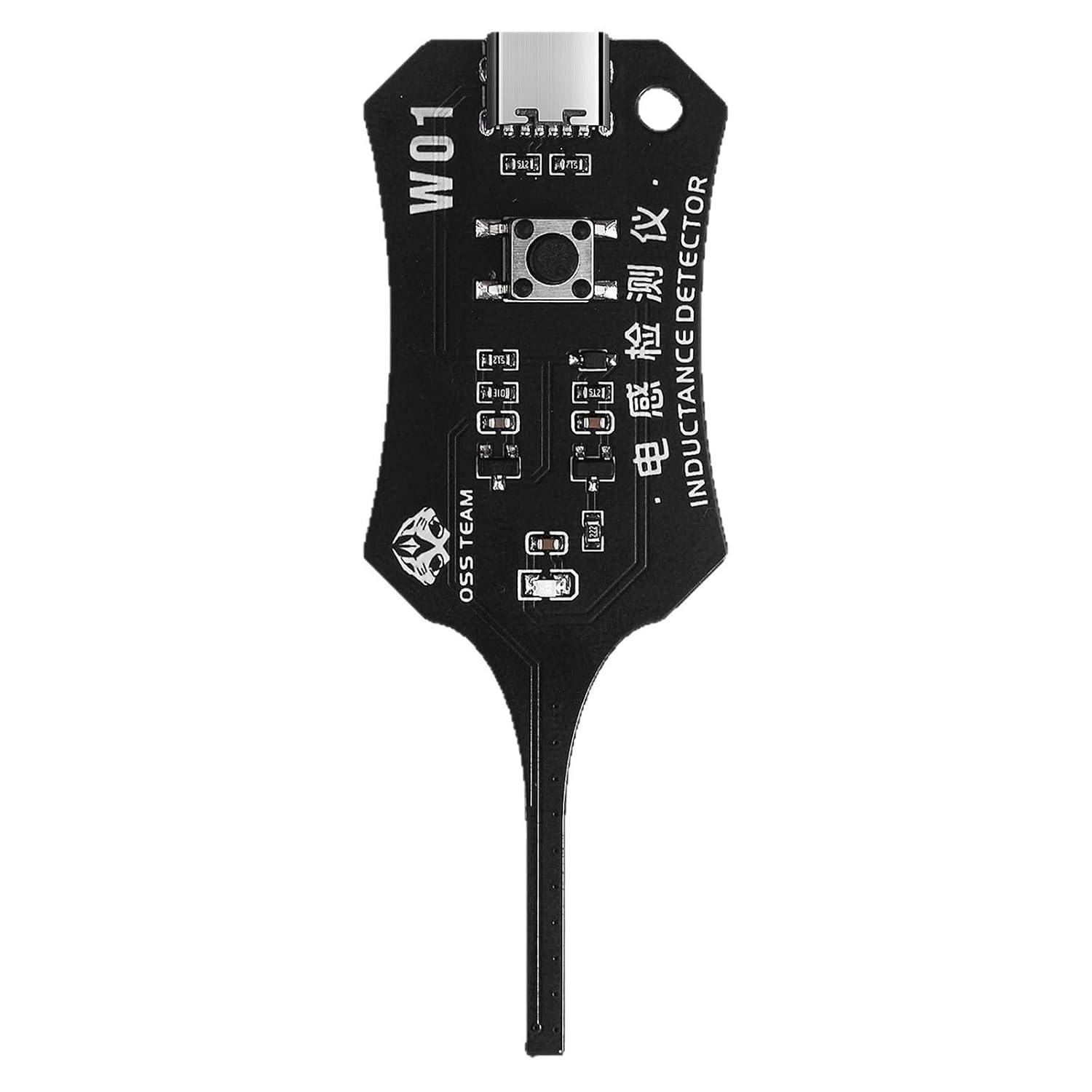 Induktivitätstester – 1 Stück – Tragbar – Led-anzeige – Smartphone-reparatur – 75 X 27 Mm