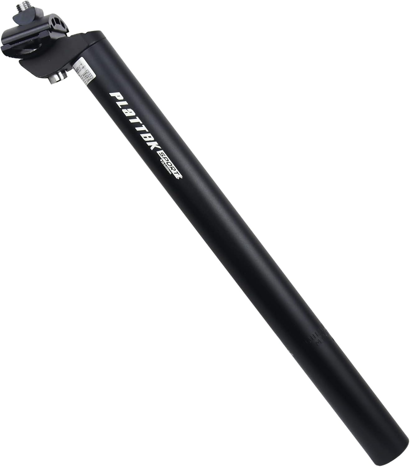 Fahrradsattelstütze – 1-teilig – Aluminiumlegierung – Korrosionsbeständig – Mountainbike/rennrad – Schwarz