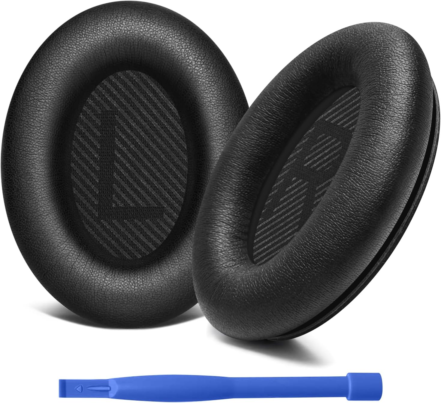 Ohrpolster – 1 Paar – Weiches Leder Und Akustikschaumstoff – Komfortabler Ersatz – Für Bose Qc35, Qc25, Qc15, Ae2