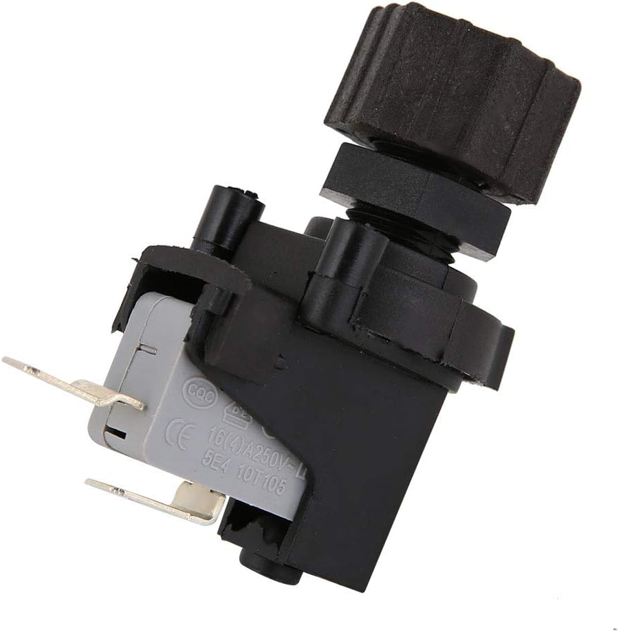 Pneumatischer Schalter – 1 Stück – Abs – 250 V, 16 A – Für Schleifmaschinen Und Schwimmbäder – 6 X 4,5 X 2 Cm
