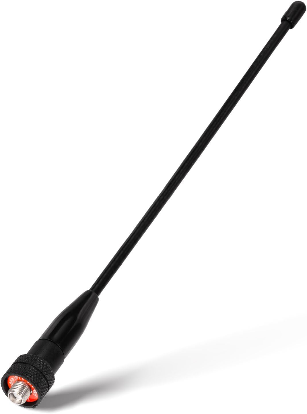 Amateurfunkantenne – 1 Stück – Gummi – Dualband Uv/v Sma-buchse – Für Outdoor-walkie-talkies – 21,3 Cm Schwarz