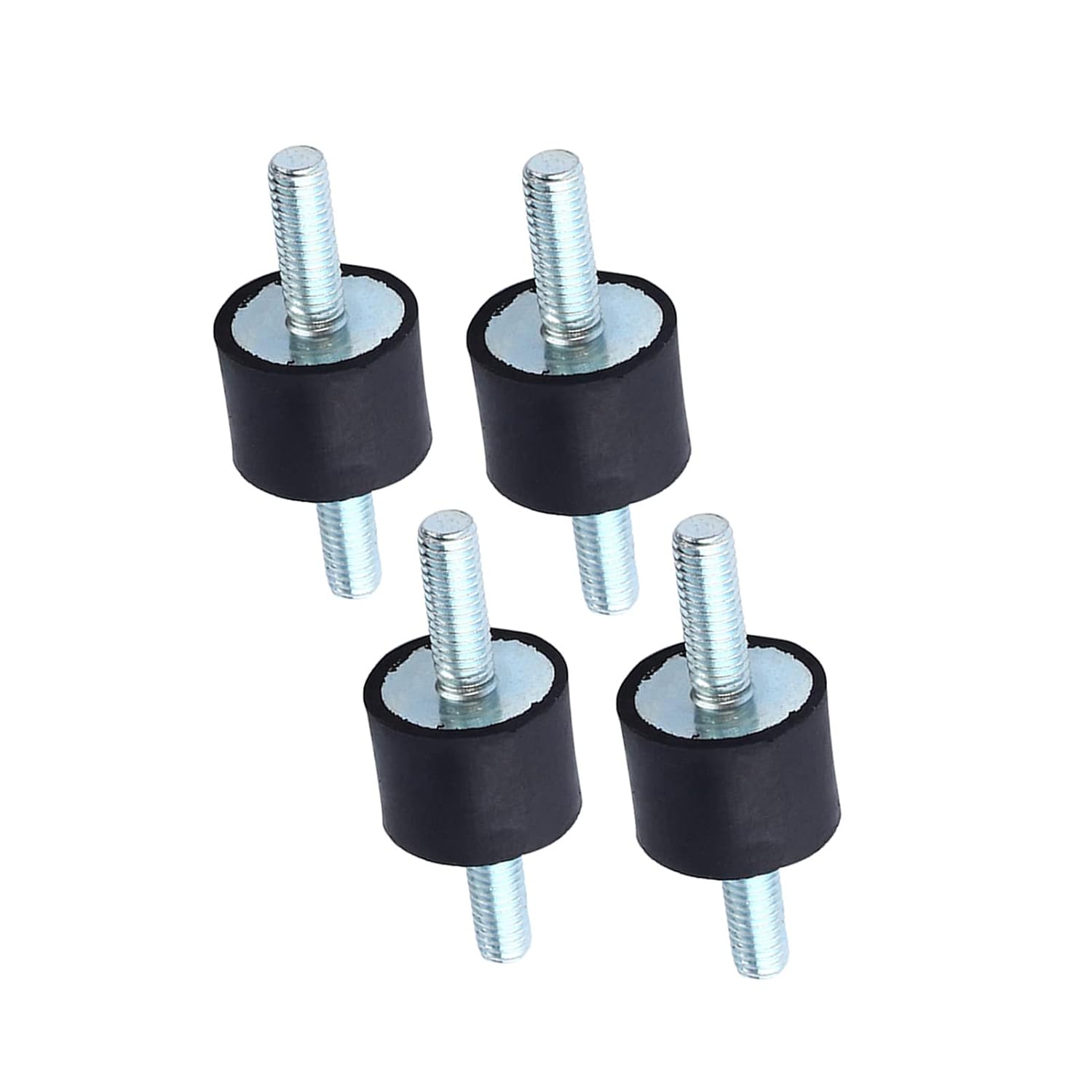 Isolierhalterungen – 4 Stück – Gummi – M6 Antivibration – Kompressorpumpe – 20 X 15 Mm