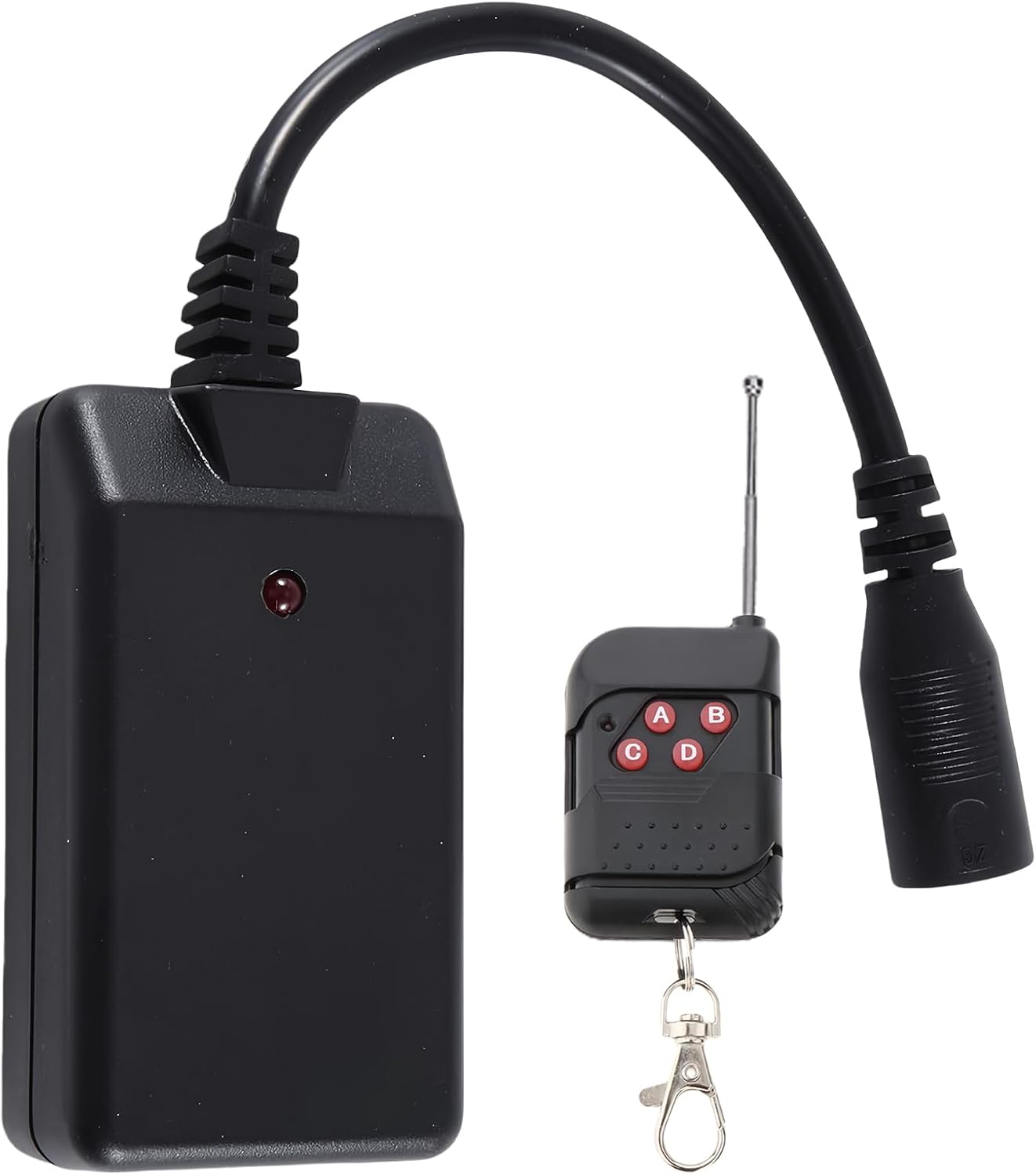 Ferngesteuerte Nebelmaschine – 1 Stück – Polypropylen – 4 Tasten – 2,5 M Kabel – Für Bühnengeräte Mit 400 W Und 900 W