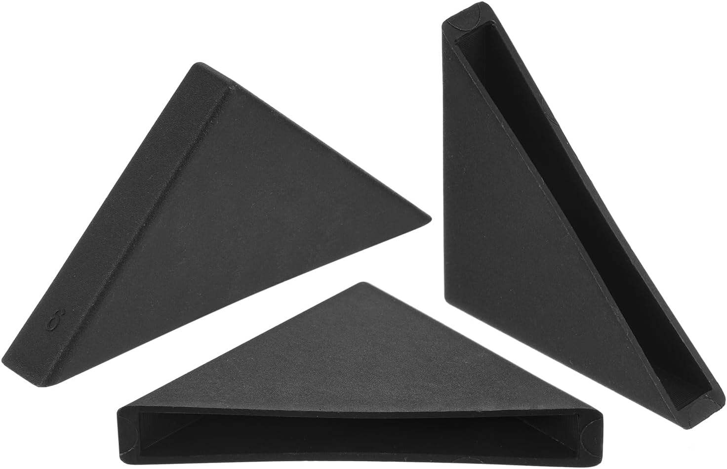 Eckenschützer – 20 Stück – Robustes Schwarzes Kunststoff – Schützt Empfindliche Ecken – Für Den Transport Von Glas Und Spiegeln – 50 Mm