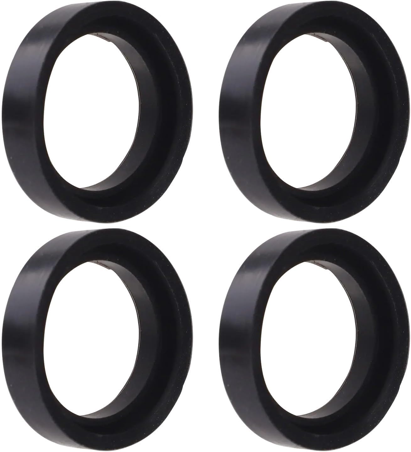 Spa-anschlussdichtungen – 4er-pack – Wasserdichtes Gummi – Ersatzteil 11699 – Passend Für Pure Spa Modelle – Schwarz