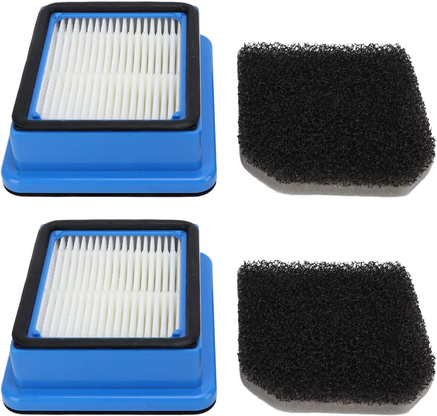 2er-pack Staubsaugerfilter – Kompatibel Mit Q6, Q7 Und Q8 – Robustes Abs – Effektive Filterung – Für Haushalt Und Haustiere – Schwarz